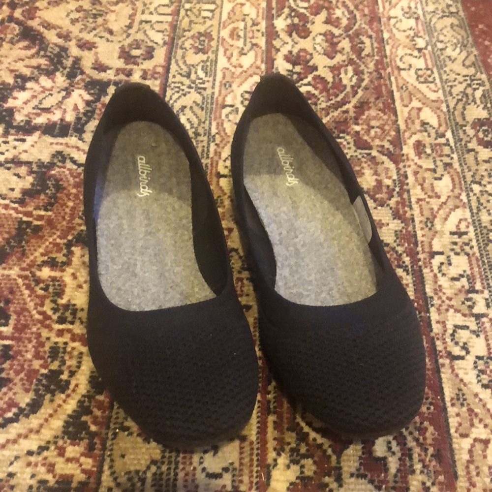 Black Allbirds Tree Breezer Ballet Flats